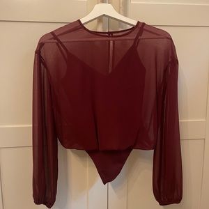 ARITZIA Babaton blouse bodysuit